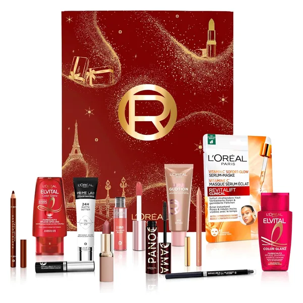 L’Oréal Paris Beauty Adventskalender 2026 mit 12 Produkten