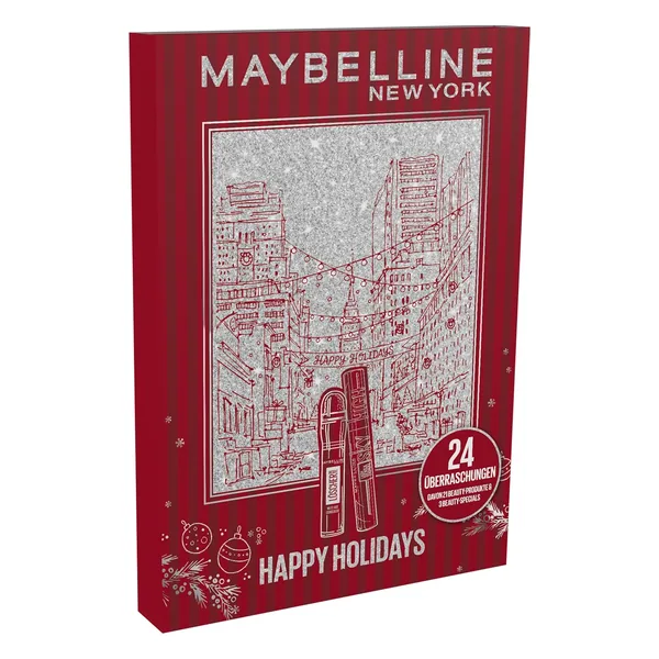 Maybelline New York Adventskalender 24-Türer 2026